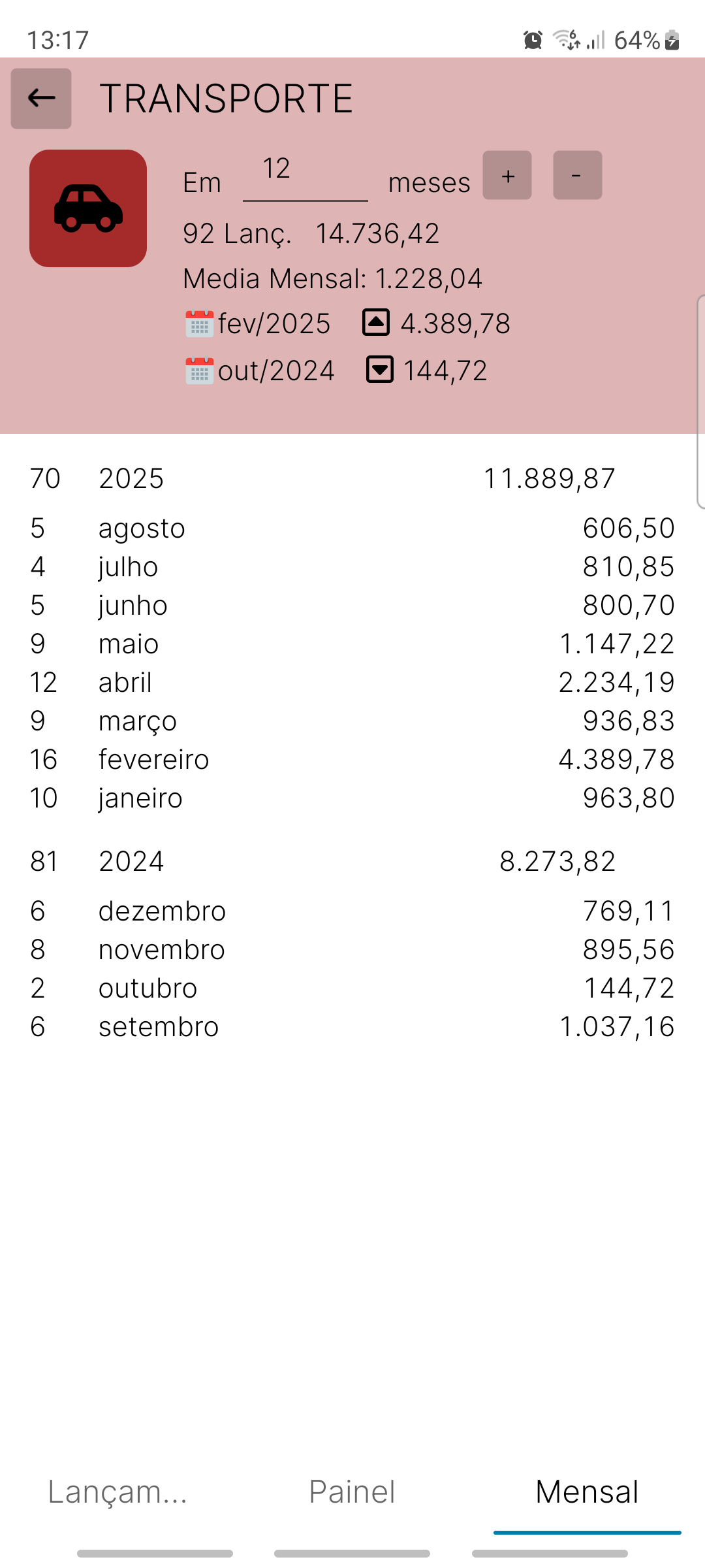 Classifique seus lançamentos com regras automáticas